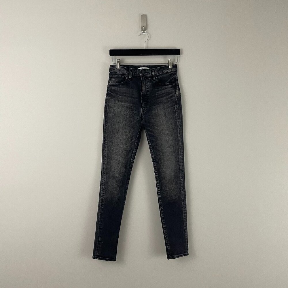 Moussy Vintage Fleetwood Rebirth Skinny Jeans in Black Size 26